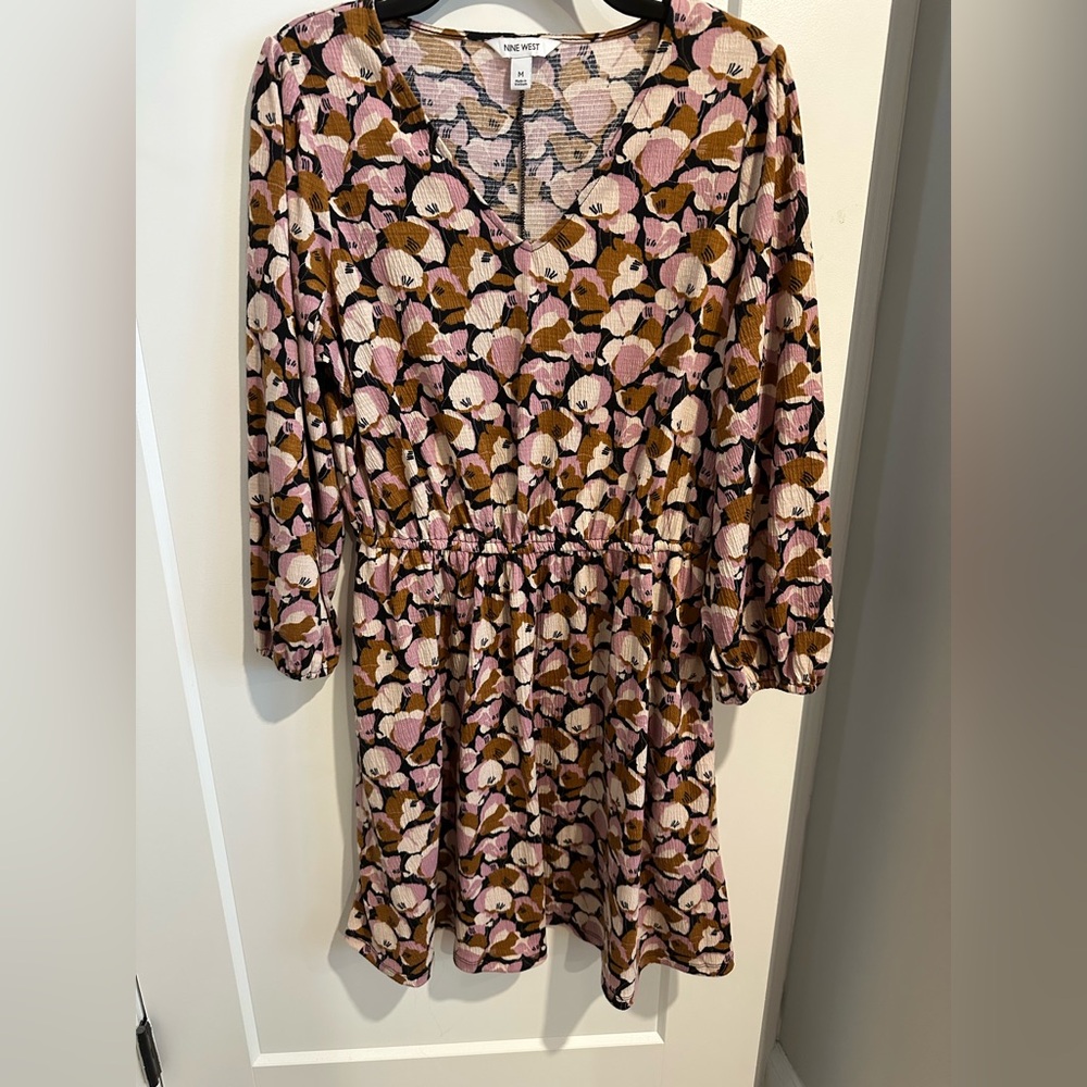 Nine West Multicolor Floral Dress